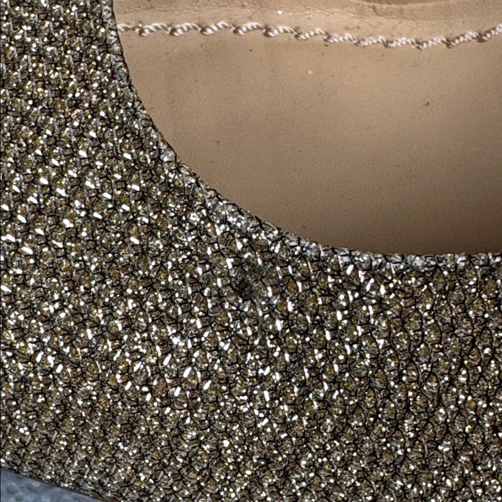 Coach Addie Gold Metallic Pumps. Size 7.5. - Picture 14 of 14